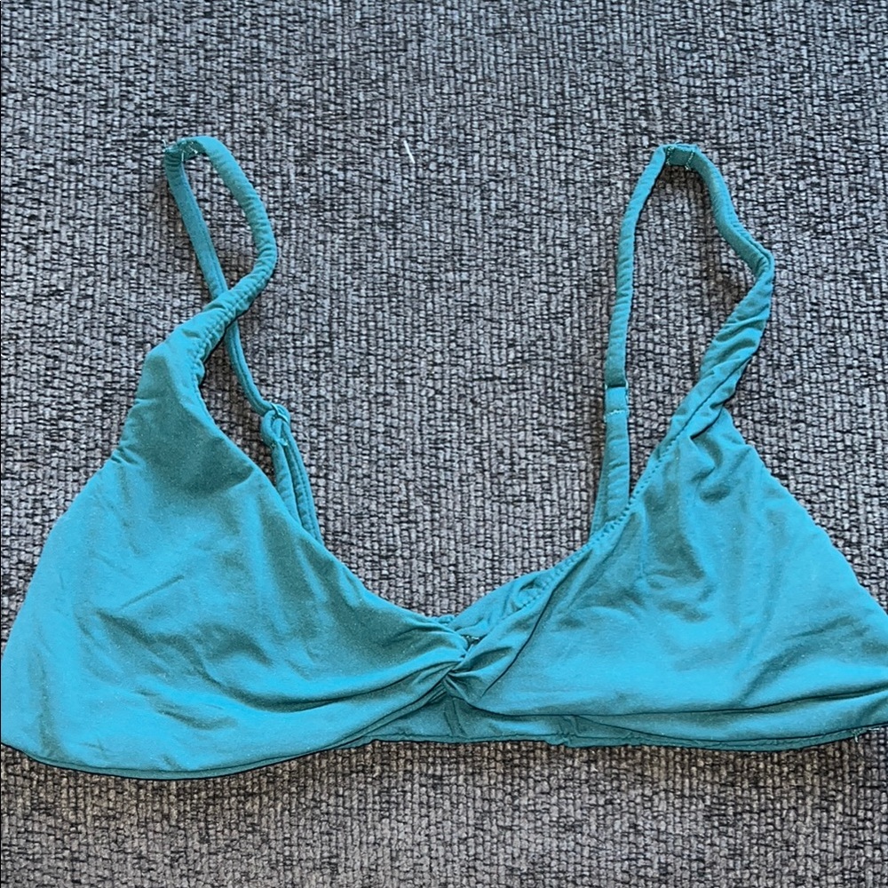 Teal Bikini Top